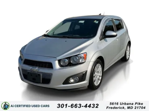 Silver 2015 Chevrolet Sonic LT for sale in Cockeysville, MD