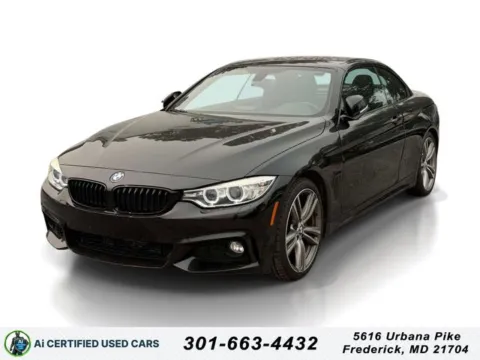 Black 2015 BMW 4 Series 435i for sale in Cockeysville, MD