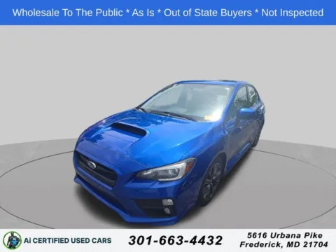 Blue 2015 Subaru Impreza WRX for sale in Cockeysville, MD