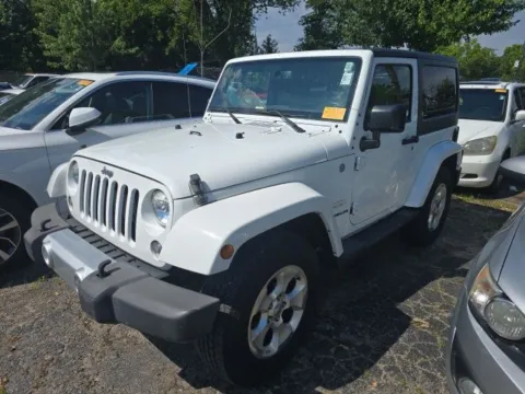 White 2015 Jeep Wrangler Sahara for sale in Cockeysville, MD