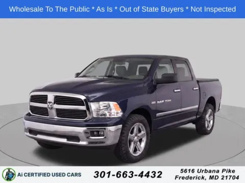 Blue 2012 Ram 1500 Big Horn for sale in Cockeysville, MD