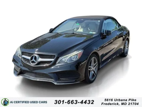 Black 2016 Mercedes-Benz E-Class E 400 for sale in Cockeysville, MD