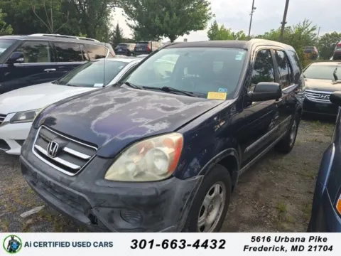 Blue 2006 Honda CR-V LX for sale in Cockeysville, MD