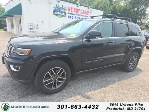 Black 2018 Jeep Grand Cherokee Limited for sale in Cockeysville, MD