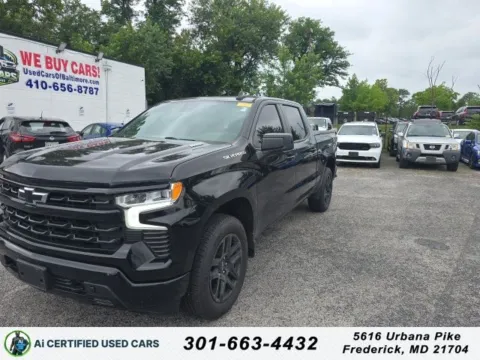Black 2023 Chevrolet Silverado 1500 RST for sale in Cockeysville, MD