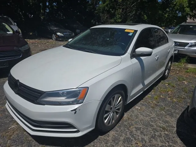 White 2015 Volkswagen Jetta 2.0L TDI SE for sale in Cockeysville, MD