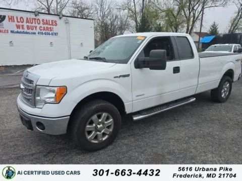 White 2013 Ford F-150 XLT for sale in Cockeysville, MD