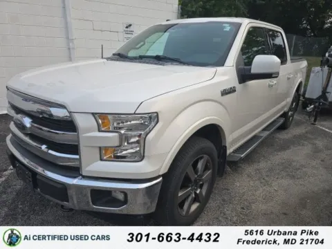 White 2017 Ford F-150 Lariat for sale in Cockeysville, MD