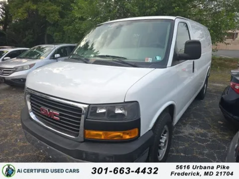 White 2018 GMC Savana 2500 Work Van for sale in Cockeysville, MD