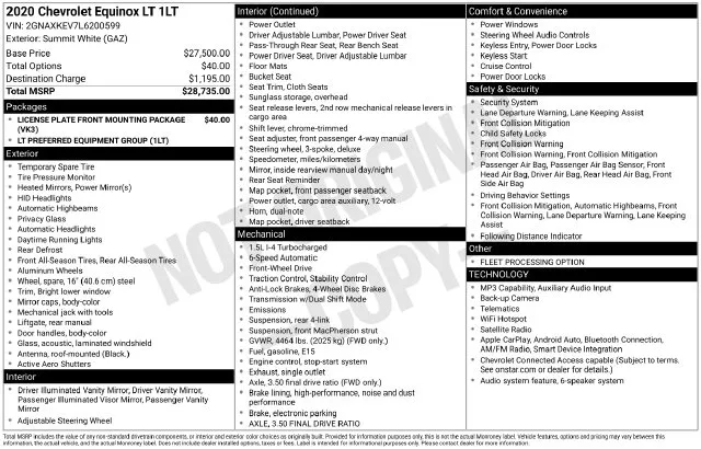 2020 Chevrolet Equinox LT - Photo 15