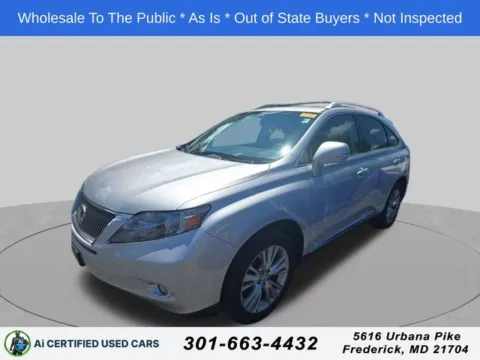 Gray 2011 Lexus RX 450h for sale in Cockeysville, MD