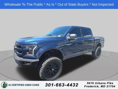 Blue 2016 Ford F-150 XLT for sale in Cockeysville, MD