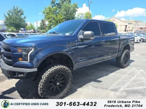 Blue 2016 Ford F-150 XLT for sale in Cockeysville, MD