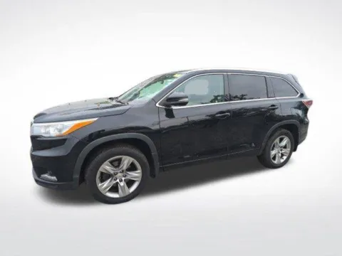 Black 2015 Toyota Highlander Limited for sale in Cockeysville, MD