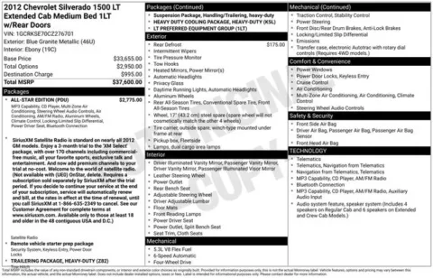 Gray 2012 Chevrolet Silverado 1500 LT for sale in Cockeysville, MD