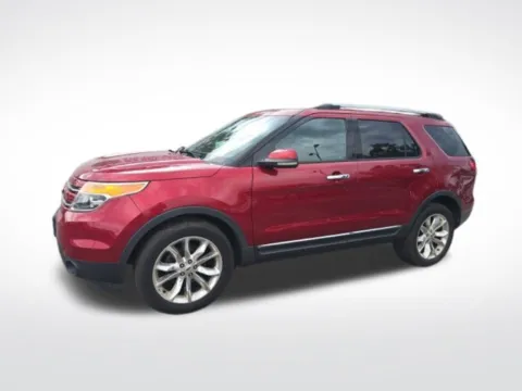 Red 2013 Ford Explorer Limited for sale in Cockeysville, MD