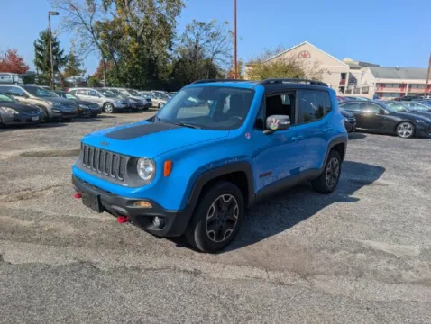 Blue 2015 Jeep Renegade Trailhawk for sale in Cockeysville, MD