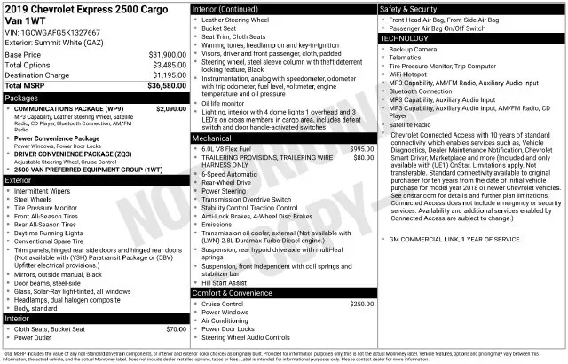Chevrolet Express photo 13