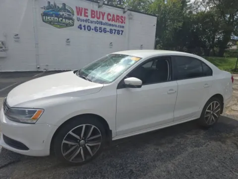 White 2012 Volkswagen Jetta TDI for sale in Cockeysville, MD