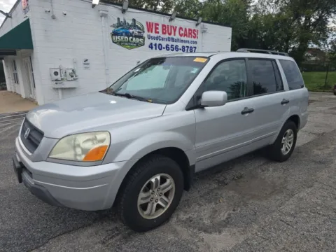 Silver 2005 Honda Pilot EX-L for sale in Cockeysville, MD