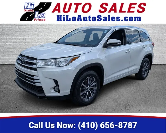 2018 Toyota Highlander XLE for sale in Cockeysville, MD