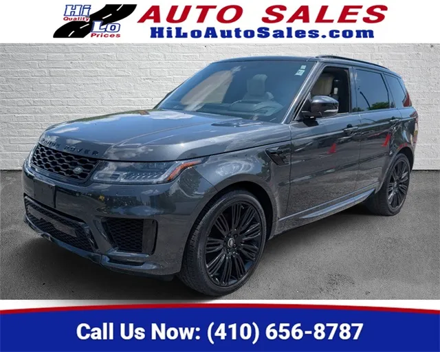 2020 Land Rover Range Rover Sport