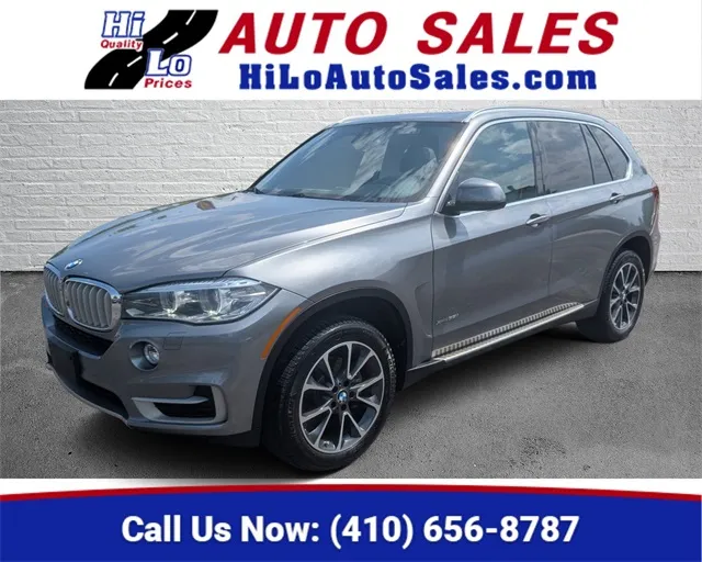 Gray 2017 BMW X5 xDrive35i for sale in Cockeysville, MD