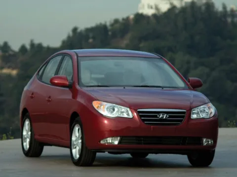 Black 2008 Hyundai Elantra GLS for sale in Cockeysville, MD