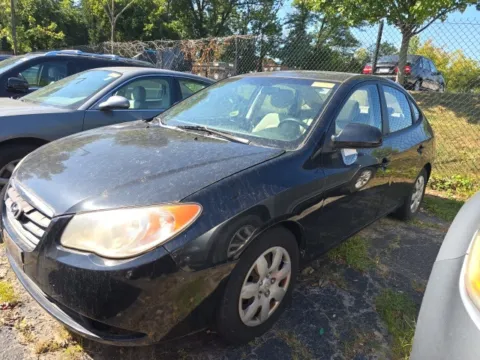 Black 2008 Hyundai Elantra GLS for sale in Cockeysville, MD