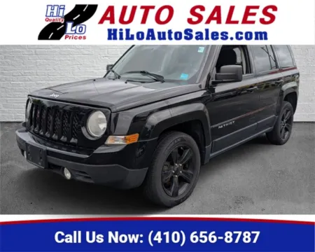 Black 2012 Jeep Patriot Latitude for sale in Cockeysville, MD