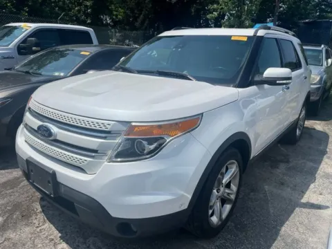 White 2015 Ford Explorer Limited for sale in Cockeysville, MD