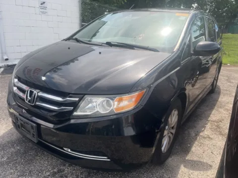 Black 2015 Honda Odyssey EX-L for sale in Cockeysville, MD