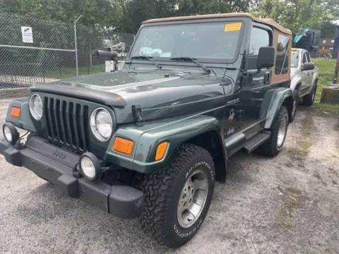 Green 2002 Jeep Wrangler Sahara for sale in Cockeysville, MD