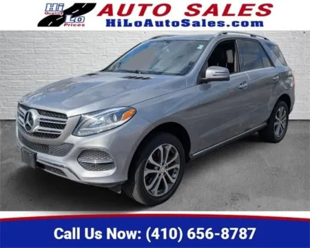 Yellow 2016 Mercedes-Benz GLE 350 for sale in Cockeysville, MD