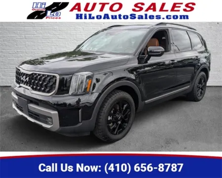 Black 2023 Kia Telluride SX-Prestige X-Pro for sale in Cockeysville, MD