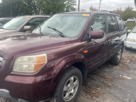 Red 2008 Honda Pilot EX-L for sale in Cockeysville, MD