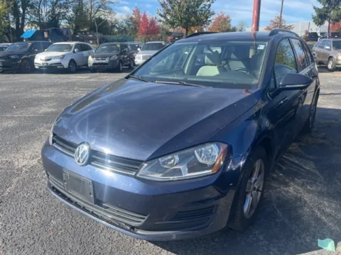 Blue 2015 Volkswagen Golf SportWagen S for sale in Cockeysville, MD