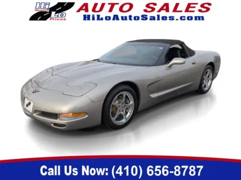 Gray 2001 Chevrolet Corvette for sale in Cockeysville, MD