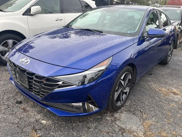 Blue 2023 Hyundai Elantra Limited for sale in Cockeysville, MD