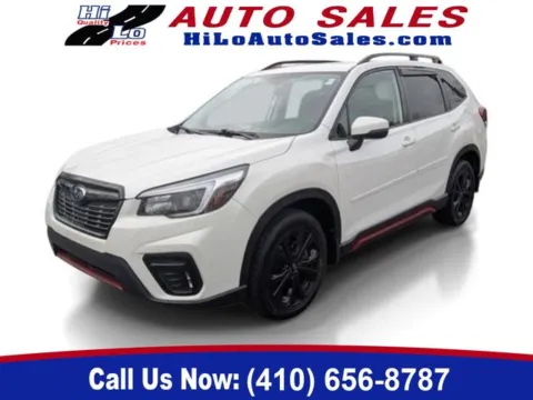 White 2021 Subaru Forester Sport for sale in Cockeysville, MD