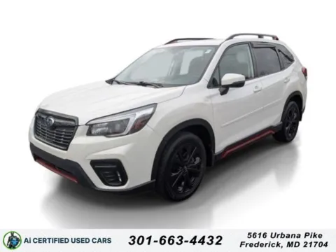 White 2021 Subaru Forester Sport for sale in Cockeysville, MD