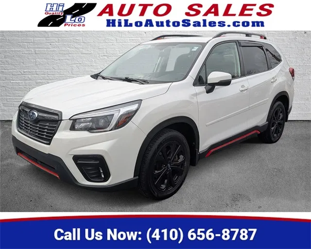 White 2021 Subaru Forester Sport for sale in Cockeysville, MD