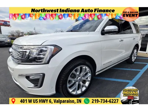 White 2018 FORD EXPEDITION PLATINUM for sale in Merrillville, IN