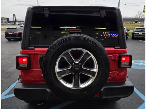 Another view of 2019 JEEP WRANGLER UNLIMI SAHARA for sale in Merrillville, IN at NWI Auto Luxury Merrillville