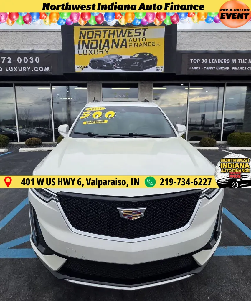 White 2021 CADILLAC XT6 SPORT for sale in Merrillville, IN