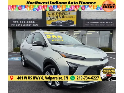 Silver 2022 CHEVROLET BOLT EUV LT for sale in Merrillville, IN