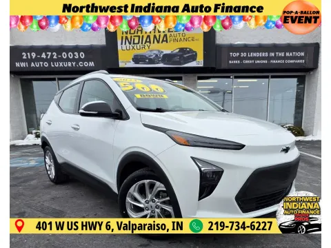 White 2023 CHEVROLET BOLT EUV LT for sale in Merrillville, IN