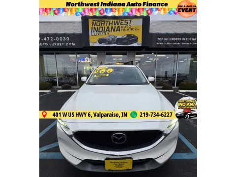White 2019 MAZDA CX-5 GRAND TOURING RESERVE for sale in Merrillville, IN