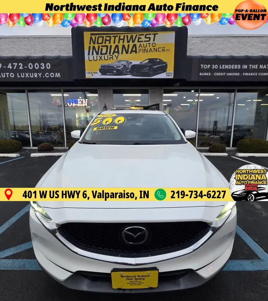 White 2019 MAZDA CX-5 GRAND TOURING RESERVE for sale in Merrillville, IN