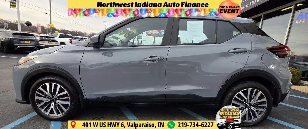 Gray 2023 NISSAN KICKS SV for sale in Merrillville, IN